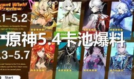 原神最新3.2卡池爆料,新角色与限定武器，探索神秘“翠绿之影”